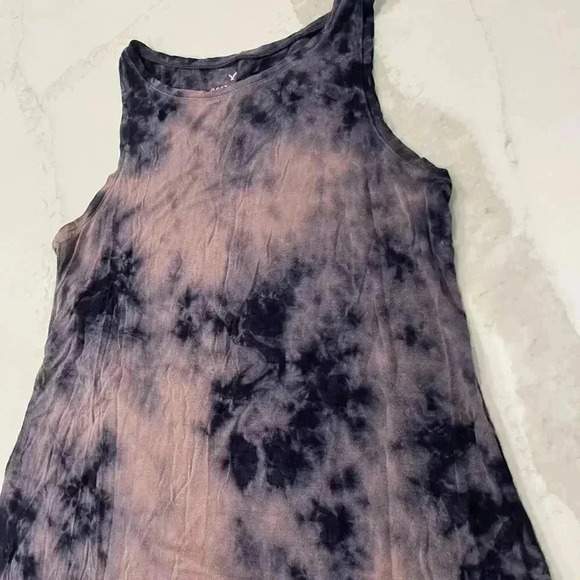 American Eagle Outfitters Soft & Sexy Bleached Tie Dye Tank Top Women’s Small - Picture 2 of 4